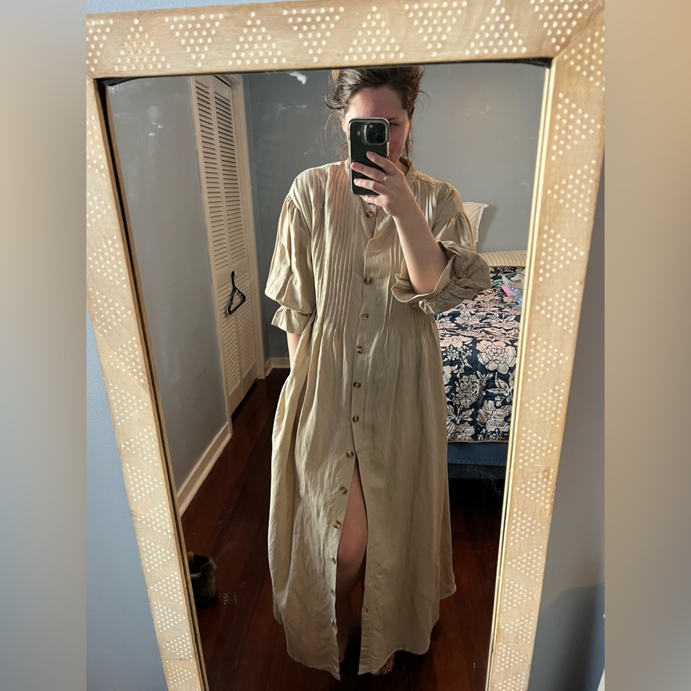 Oatmeal dress